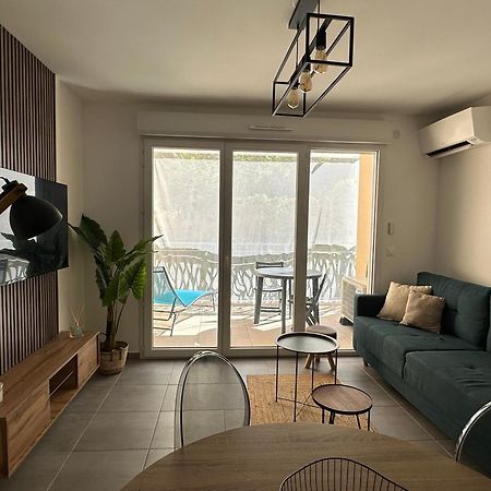 Bel Appartement Au Calme Avec Parking Menton Buitenkant foto